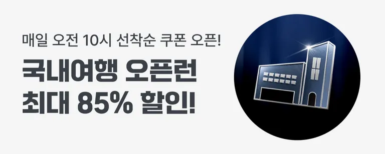 국내여행 오픈런